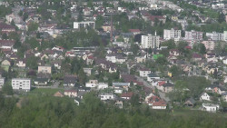 Humpolec z hradu Orlík