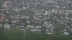 Humpolec z hradu Orlík
