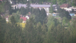 Humpolec z hradu Orlík