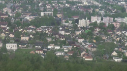 Humpolec z hradu Orlík