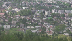 Humpolec z hradu Orlík