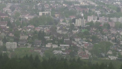 Humpolec z hradu Orlík