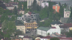 Humpolec z hradu Orlík