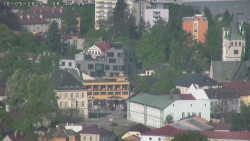 Humpolec z hradu Orlík