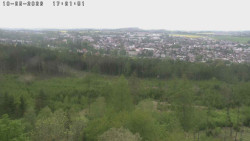 Humpolec z hradu Orlík