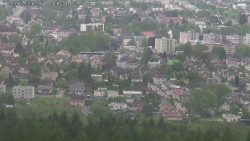 Humpolec z hradu Orlík