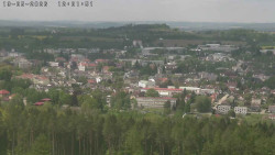 Humpolec z hradu Orlík