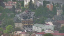 Humpolec z hradu Orlík