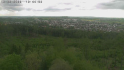 Humpolec z hradu Orlík