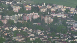 Humpolec z hradu Orlík