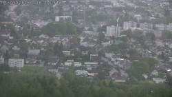 Humpolec z hradu Orlík