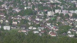 Humpolec z hradu Orlík