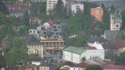 Humpolec z hradu Orlík