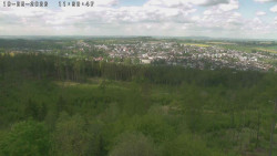 Humpolec z hradu Orlík