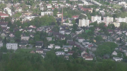 Humpolec z hradu Orlík