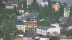 Humpolec z hradu Orlík
