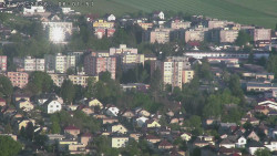 Humpolec z hradu Orlík