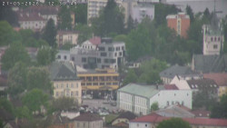 Humpolec z hradu Orlík