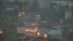Humpolec z hradu Orlík