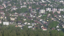 Humpolec z hradu Orlík