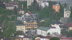 Humpolec z hradu Orlík