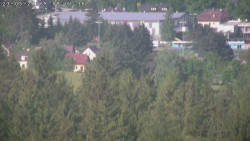 Humpolec z hradu Orlík