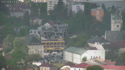 Humpolec z hradu Orlík
