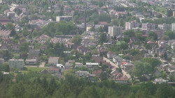 Humpolec z hradu Orlík