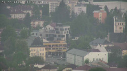 Humpolec z hradu Orlík
