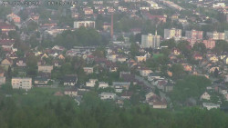 Humpolec z hradu Orlík