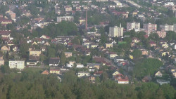 Humpolec z hradu Orlík