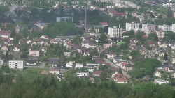 Humpolec z hradu Orlík