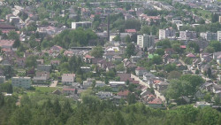 Humpolec z hradu Orlík
