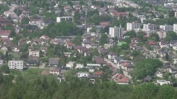 Humpolec z hradu Orlík
