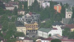 Humpolec z hradu Orlík