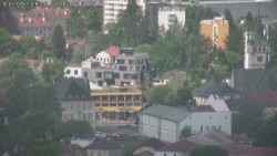 Humpolec z hradu Orlík