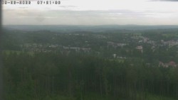 Humpolec z hradu Orlík