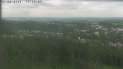 Humpolec z hradu Orlík