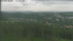 Humpolec z hradu Orlík