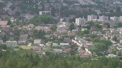 Humpolec z hradu Orlík