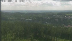 Humpolec z hradu Orlík