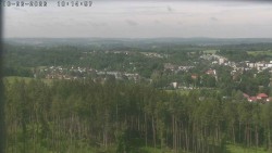 Humpolec z hradu Orlík
