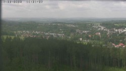 Humpolec z hradu Orlík