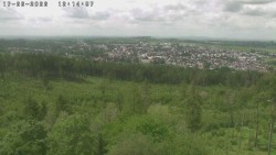 Humpolec z hradu Orlík
