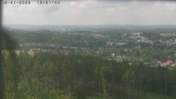 Humpolec z hradu Orlík