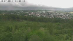 Humpolec z hradu Orlík
