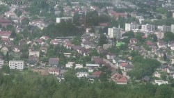 Humpolec z hradu Orlík