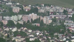 Humpolec z hradu Orlík