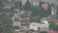 Humpolec z hradu Orlík