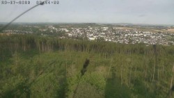 Humpolec von der Burg Orlík